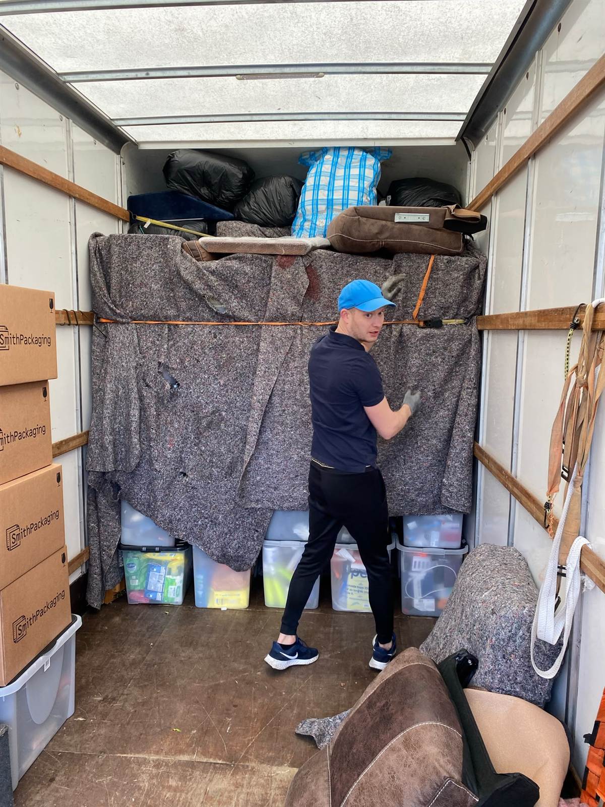 VIP House Movers secure storage facility